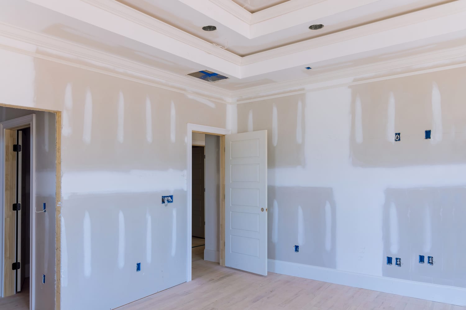 Representative residential drywall work