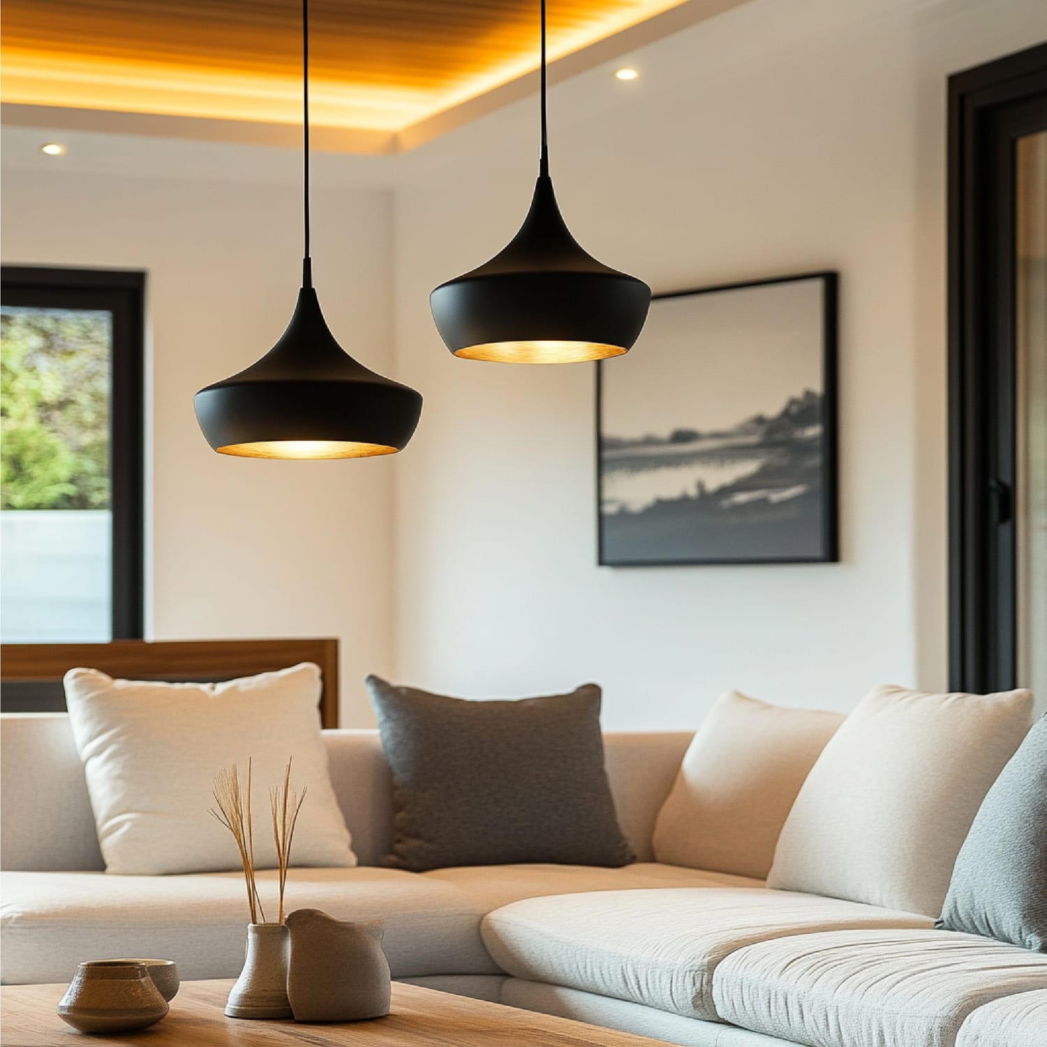 Representative residential electrical and lighting work